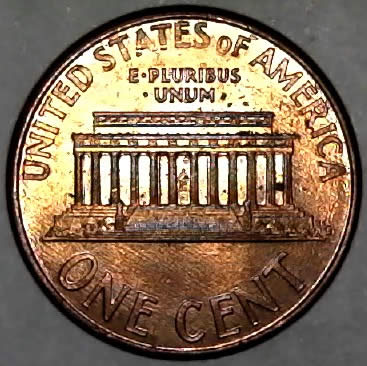1999-P-Lincoln-Memorial-Cent-With-Nice-Column-DDR-Look-On-The-Right-Side